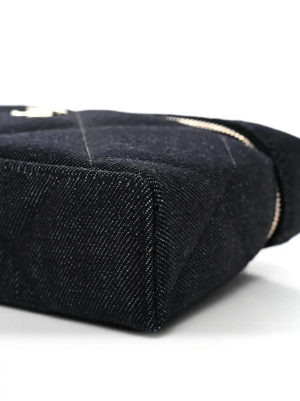 Chanel Denim Quilted Top Handle Slim #357463C44B